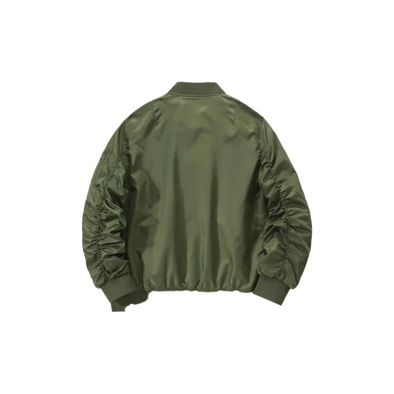 33TH Jackets Coats Unisex Army Green-1