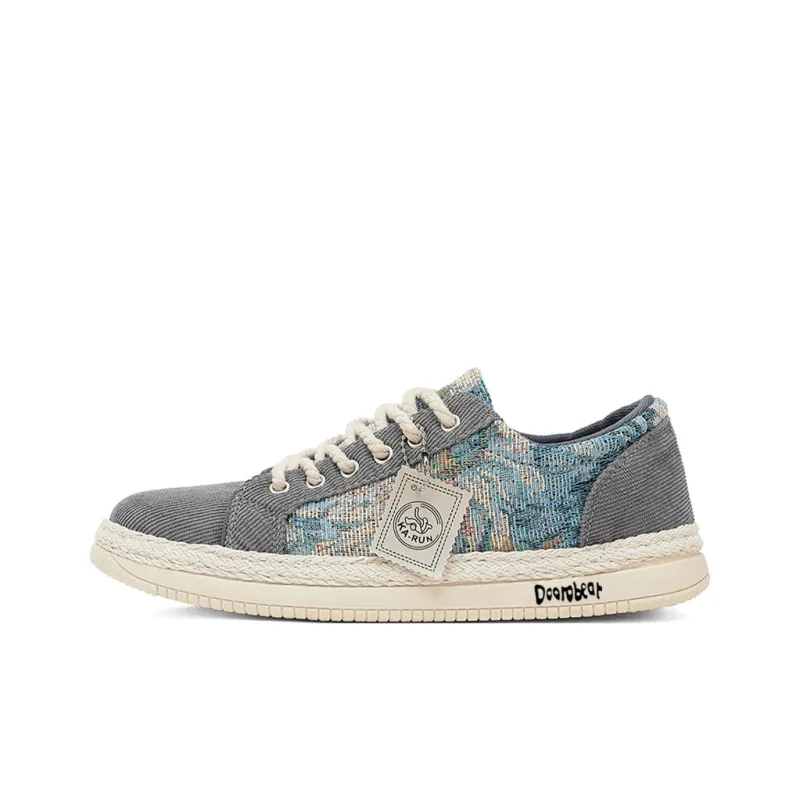 Budding Bear Slip Resistant, Abrasion Resistant, Lightweight Low Top Skateboard Shoes Men's-3