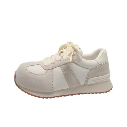 FANNAISHI Wear Resistant Lightweight Height Increasing Low Top Casual Shoes Women's