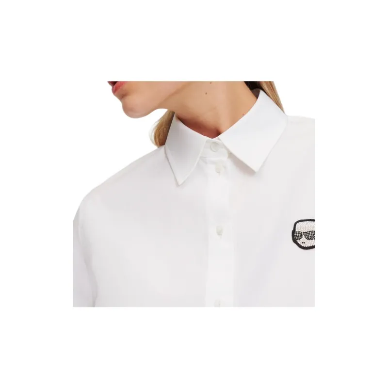 KARL LAGERFELD Shirt Women's White-4
