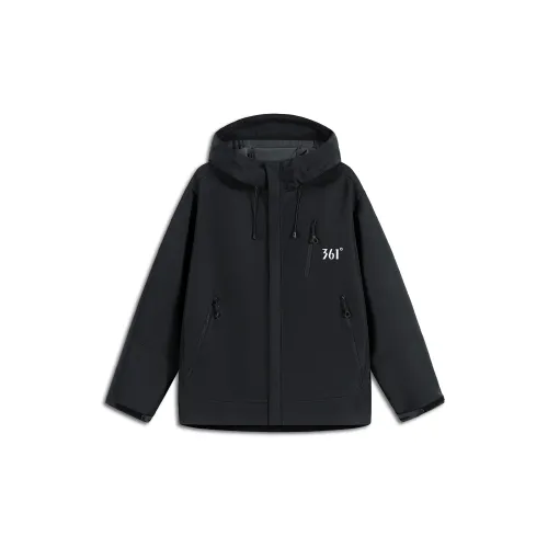 361° Trench Coat Unisex Super Black