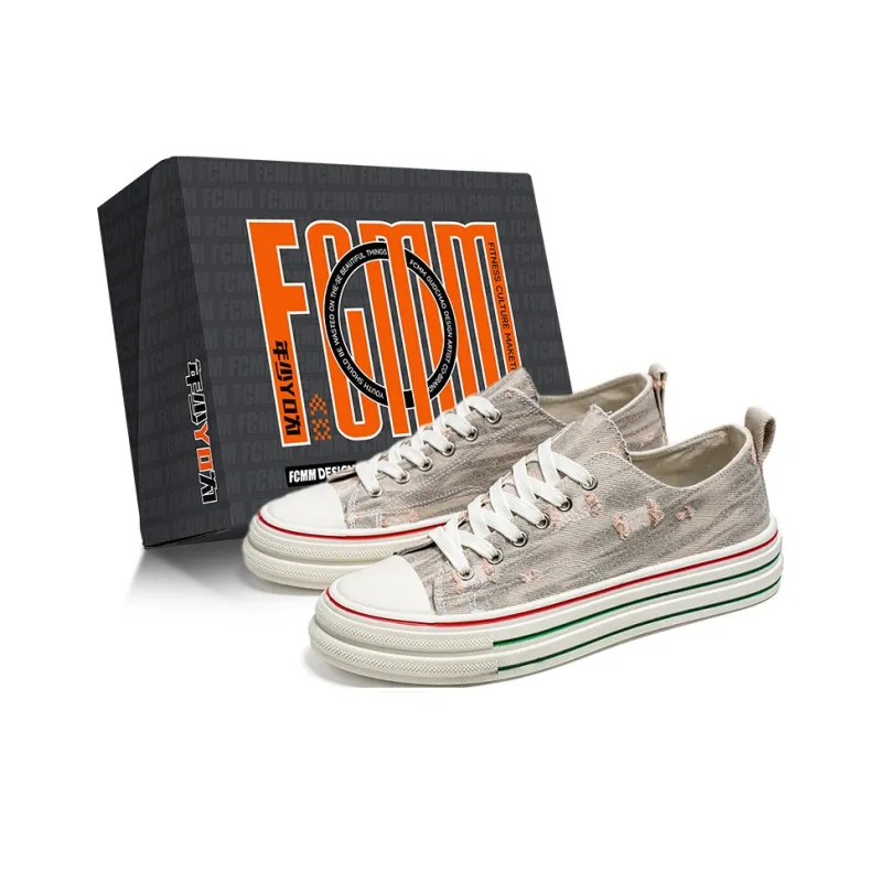 FCMM Low Top Canvas Shoes Men's-6
