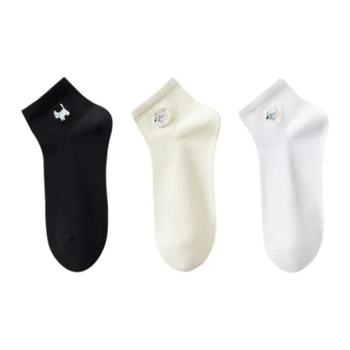 Temooues Ankle Socks Women's Combo Set