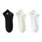 [3 Pack, Boneless Puppy Embroidery]Black+Milk White+White