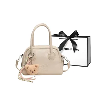 LETOO PU Crossbody Bag Regular Women's Ecru/Pink/Black/Silver