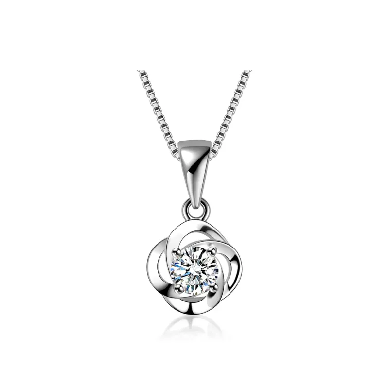 CENTURY&KINDLE 999 Fine Silver Necklaces Women's-0