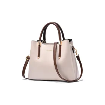 GATOER PU Shoulder Bag Crossbody Bag Handbag Regular Women's Ecru/Black/Dark Blue/Mint Green/Yellow