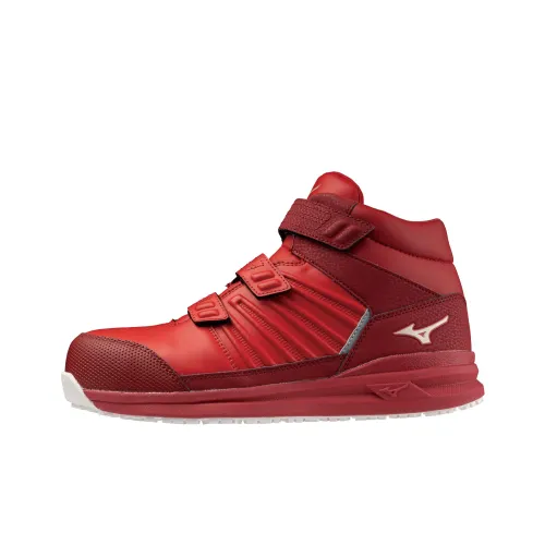 Mizuno Almighty High Top Casual Shoes Men's Red