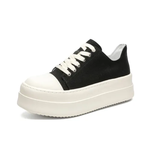 V ZERO FIVE Anti Slip And Wear Resistant Balance Low Top Skateboard Shoes Unisex Black