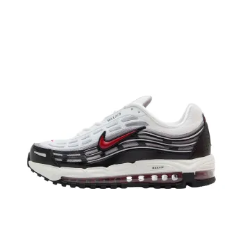 Nike AIR MAX TL 2.5 Anti Slip Wear Resistant Low Top Casual Running Shoes Unisex White Black