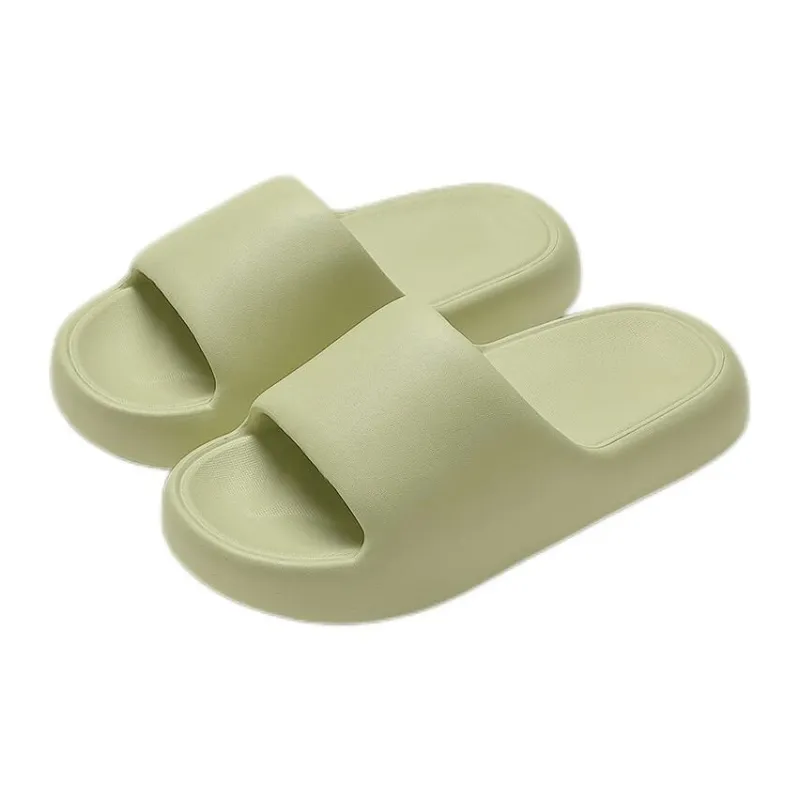 NAIHUO Summer Home Use Squashy And Bouncy Feeling EVA Platform Slippers, Bathroom Bathing Slip Resistant Quiet, Unisex-5