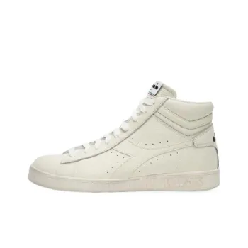 Diadora High-Top Skateboard Shoes Unisex White