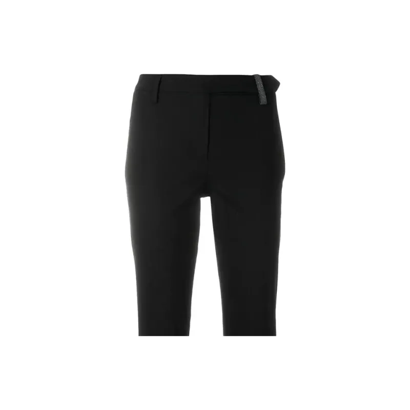 Brunello Cucinelli SS22 Casual Pants Women's Black-4