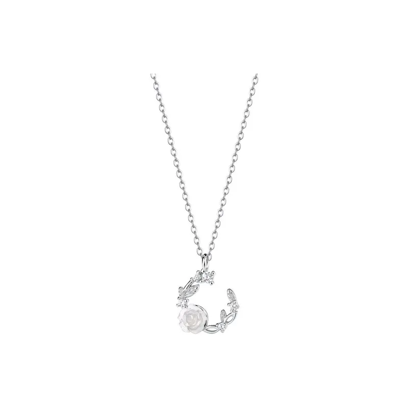 CLARKIA FLOWER 999 Fine Silver Necklaces Women's-0