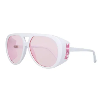 Victoria's Secret Plastic Aviator Sunglasses Women's White