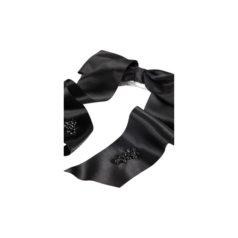 SIMONE ROCHA Crystal Flower Bow Barret-2
