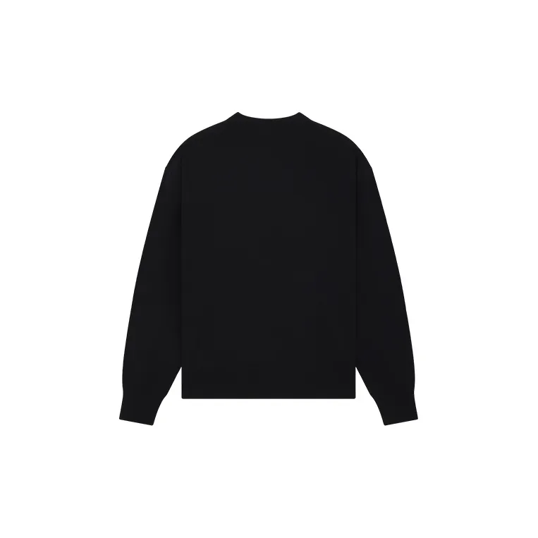 WE11DONE SS25 Knitwear Unisex Black-1