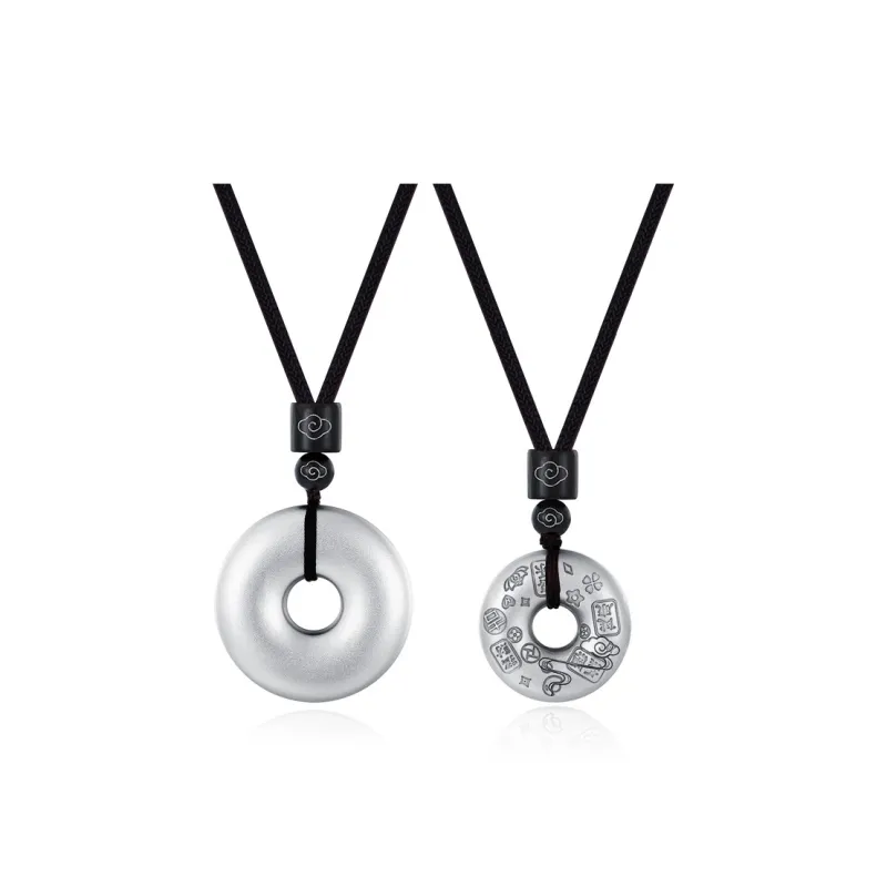 Mini&yaya S999 Fine Silver Necklaces Unisex-14
