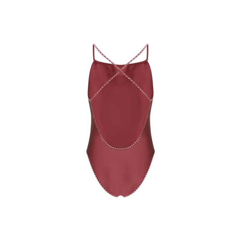 Oséree Embellished One Piece Swimsuit-1