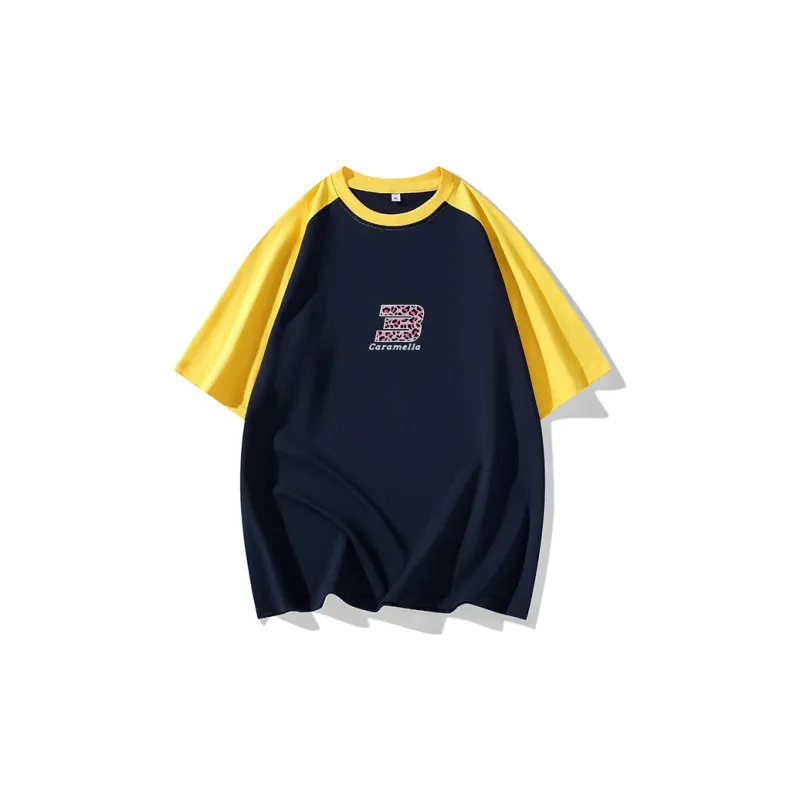 Caramella T Shirt Unisex Navy Blue-1
