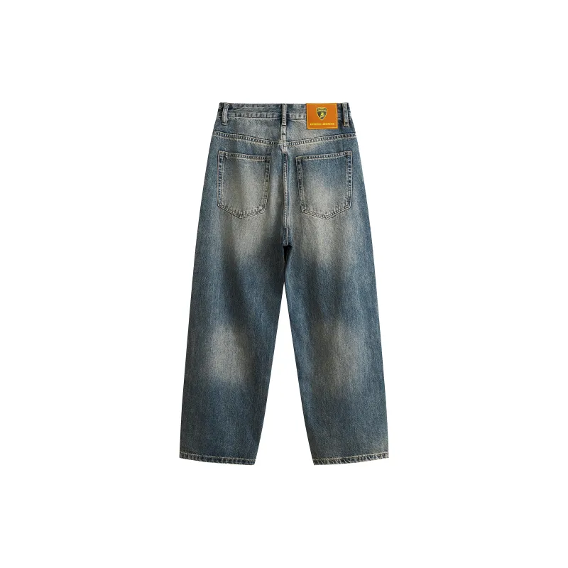 Automobili Lamborghini Jeans Unisex Blue-1