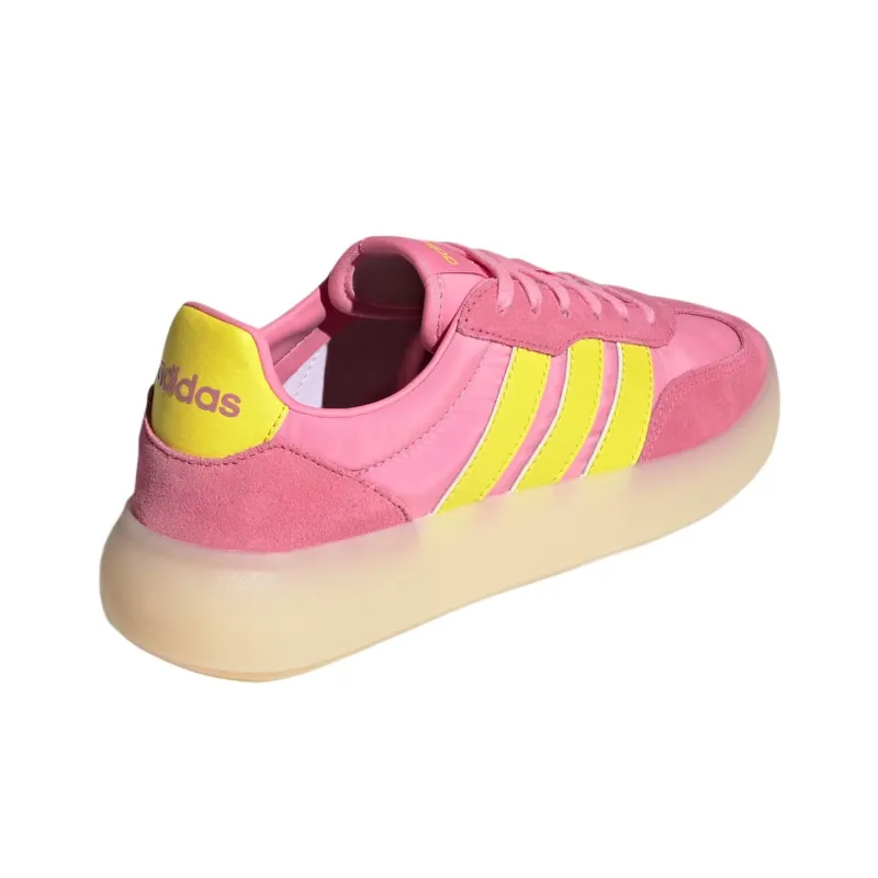 Adidas BARREDA Low-Top Skateboard Shoes Women's Pink-3
