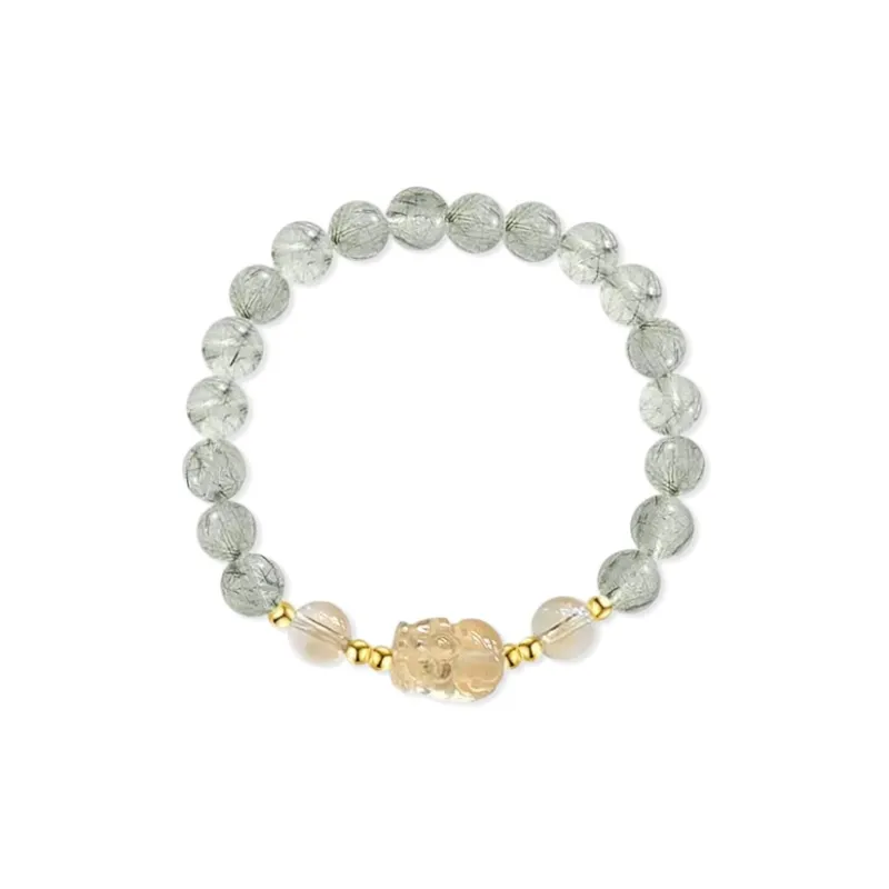 JUICY GRAPE Crystal Jade Bracelets Women's-0