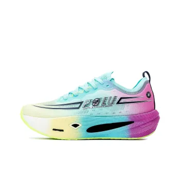 POLUDIYIPI GT8.0 SPEED Breathable, Impact Resistant, Lightweight, Anti Rollover Running Shoes Unisex Purple Ice Cyan