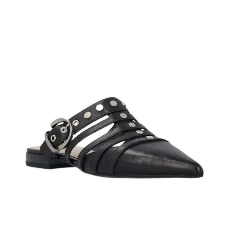 PINKO Wrap toe Slippers Women's Black-3