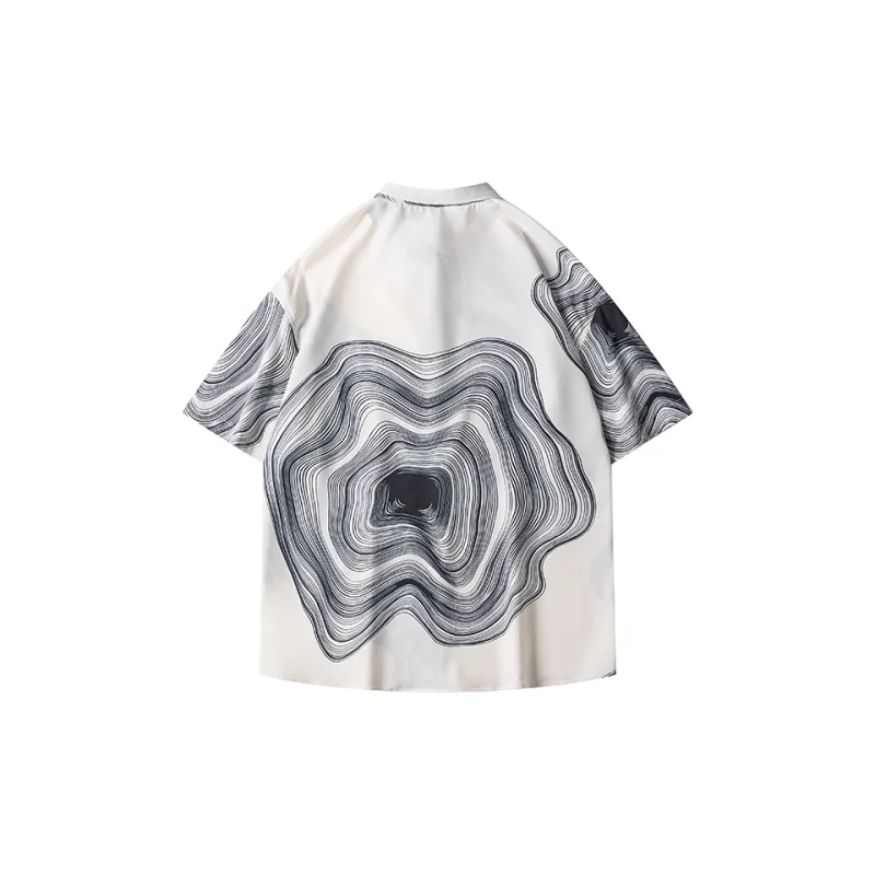 Small Columns Under The Sea Shirt Unisex-3