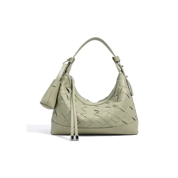 ROBERTA DI CAMERINO Synthetic Leather Handbag Regular Women's Mint Green/Mousse Black