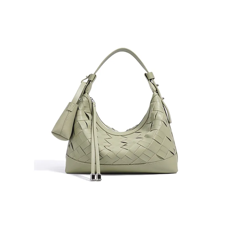 ROBERTA DI CAMERINO Synthetic Leather Handbag Regular Women's Mint Green/Mousse Black-0