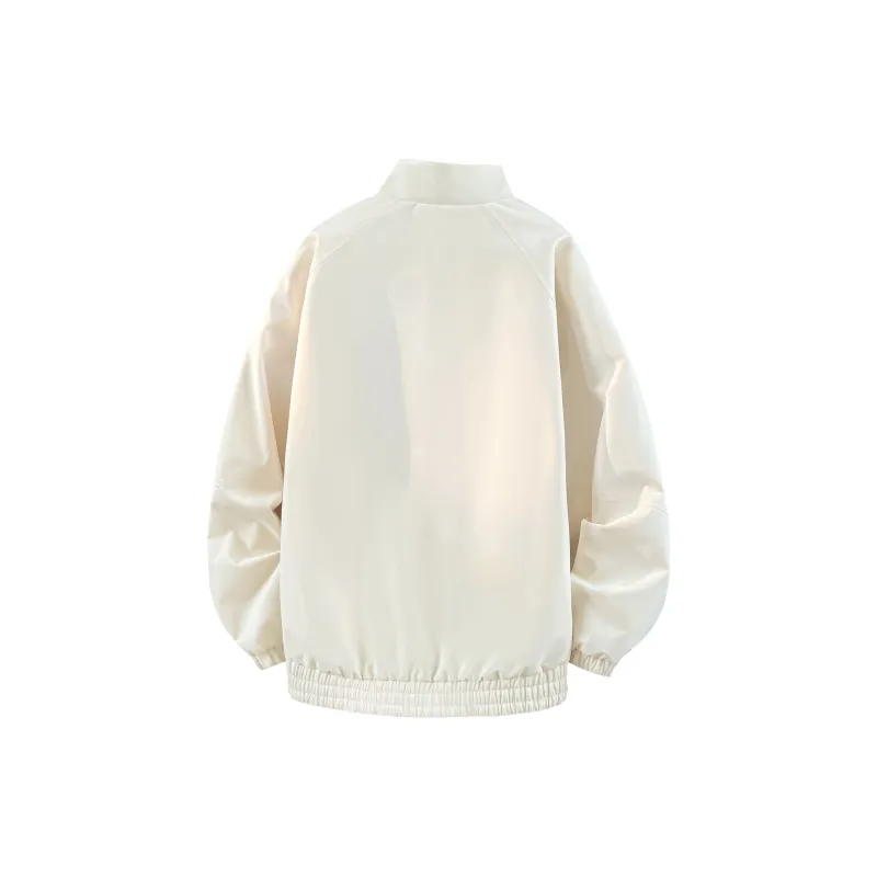 Warrior Ride The Wind Collection Open-Ended Smile Collection Baseball Jacket Unisex-17