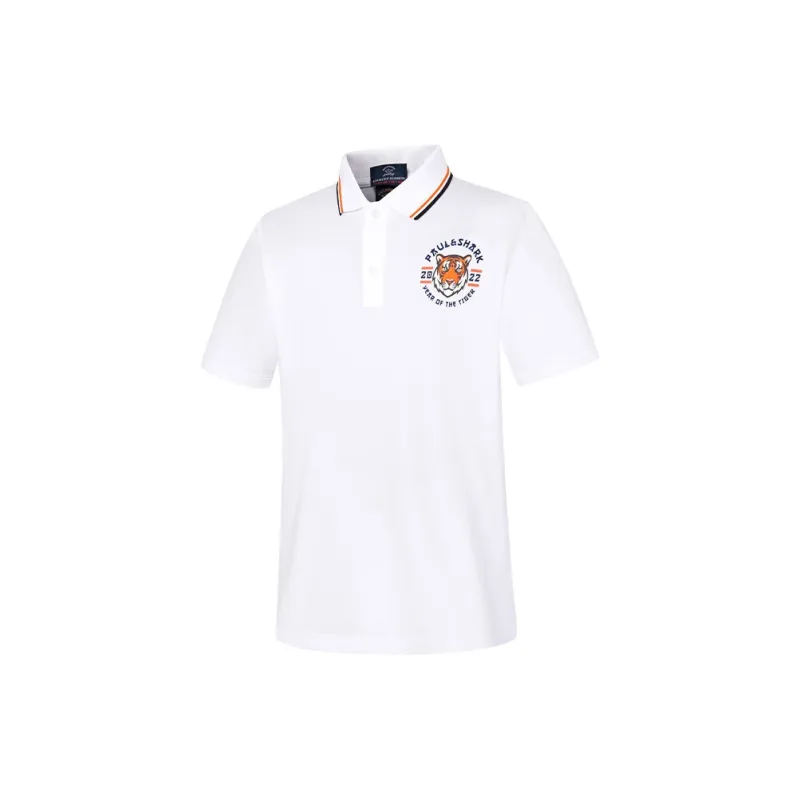 Paul & Shark Yachting Polo Shirt Men's White-1
