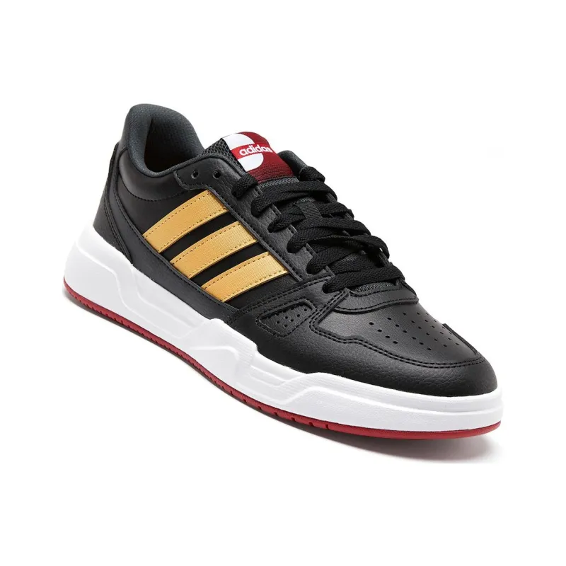 Adidas BASKETBALL Anti Slip Wear Resistant Low Top Skateboard Shoes Unisex Black-3