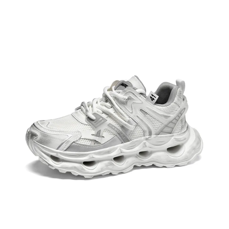 12345 Wear-resistant And Lightweight Low-Top Chunky Sneakers Men's-2