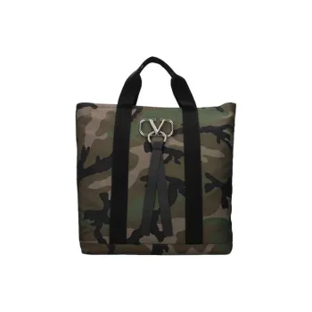 Valentino Fabric Handbag Men's Camouflage
