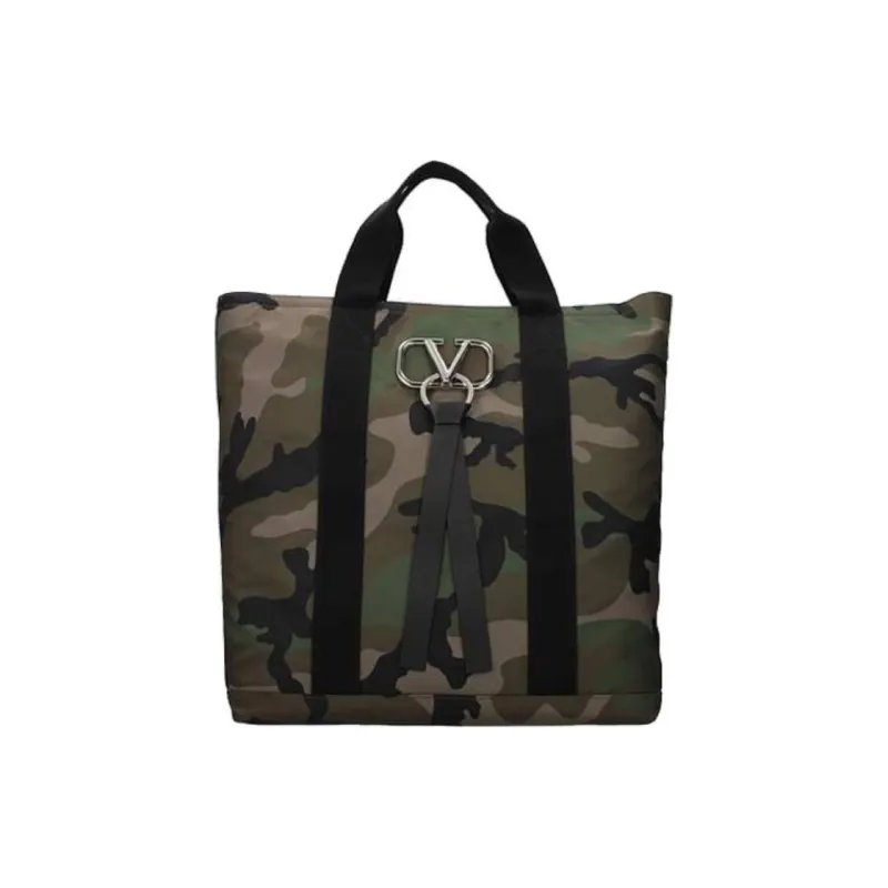 Valentino Fabric Handbag Men's Camouflage-0