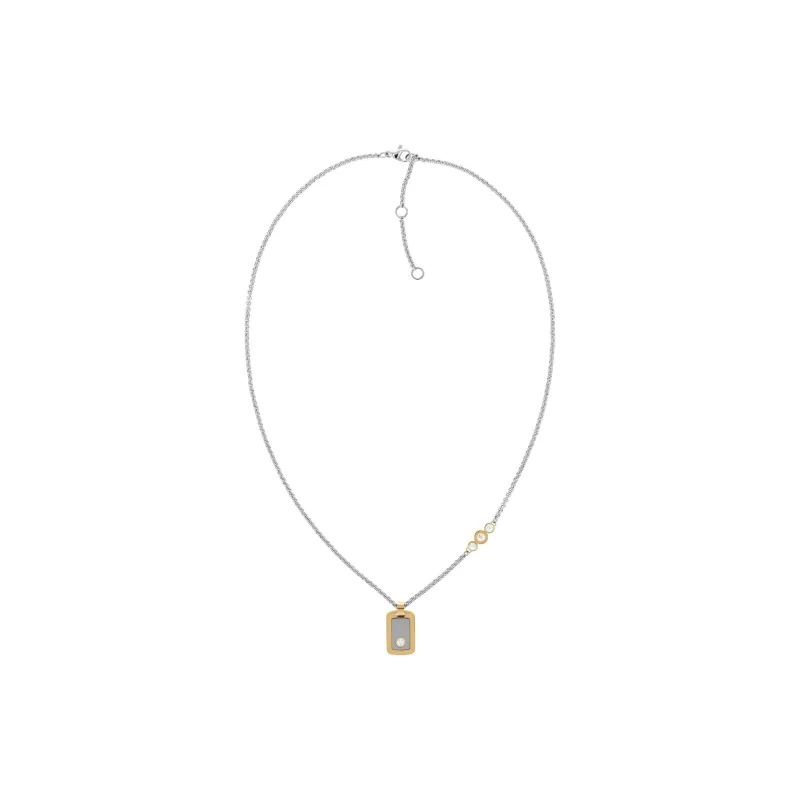 Tommy Hilfiger Stainless Steel Necklaces Unisex Silver-1