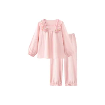 Maultiay Pajama Set Women's Pink