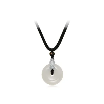 AGOVSKI Agate Jade Necklaces Unisex