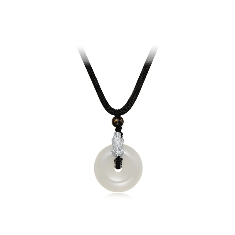 AGOVSKI Agate Jade Necklaces Unisex-0