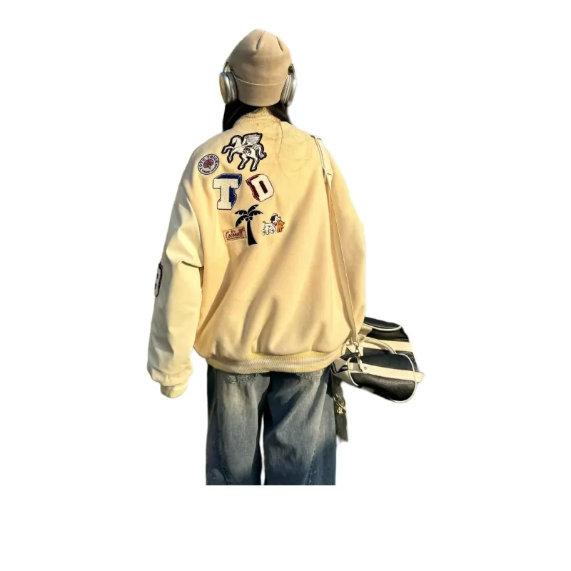 Universal Templates Baseball Jacket Coat Unisex-2