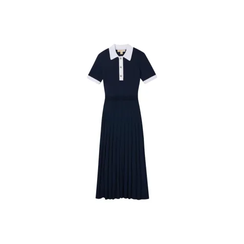 MICHAEL KORS SS23 Short Sleeved Dresses Women's Navy Blue