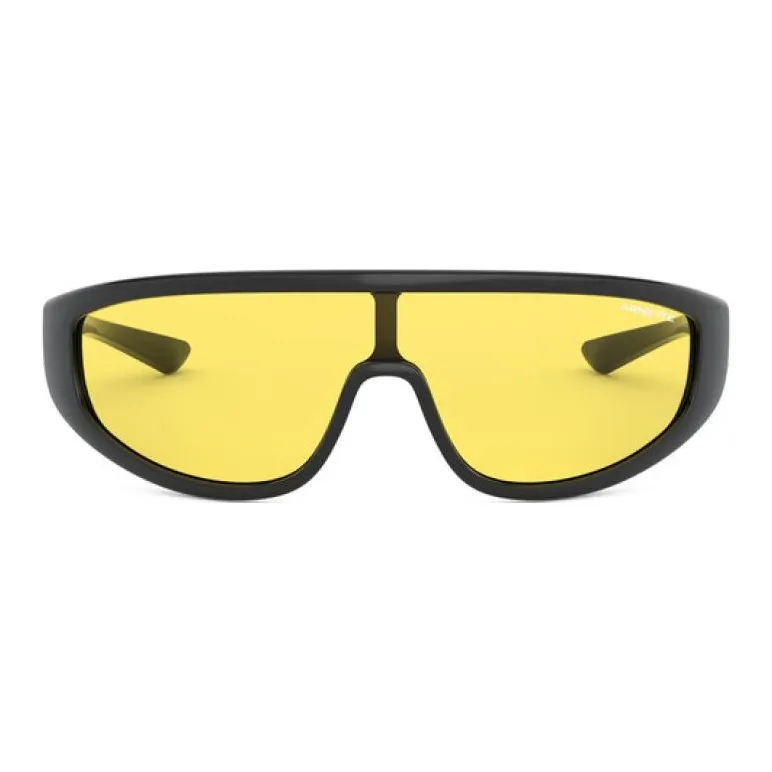 Arnette Plastic Irregular Shape Sunglasses Men's Black-1