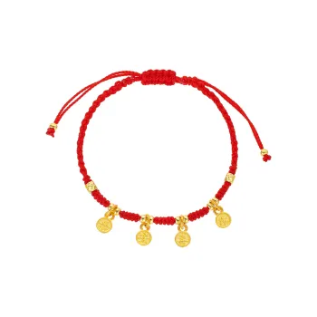 Rhymes Gold Plated Copper Bracelets Women's
