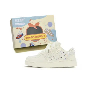 Anime Story Anti Slip Wear Resistant Lightweight Breathable Low Top Skateboard Shoes Women's