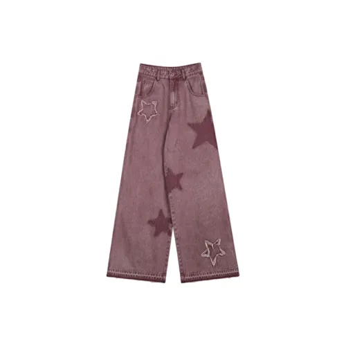EOEI Jeans Women's Pink
