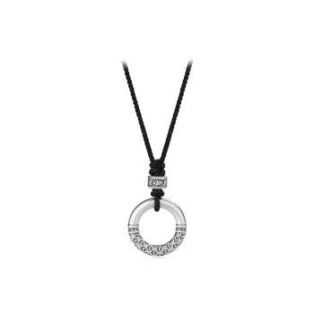D.K.X S999 Fine Silver Sterling Silver Necklaces Unisex