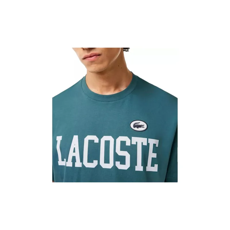 LACOSTE T Shirts Men Green-3